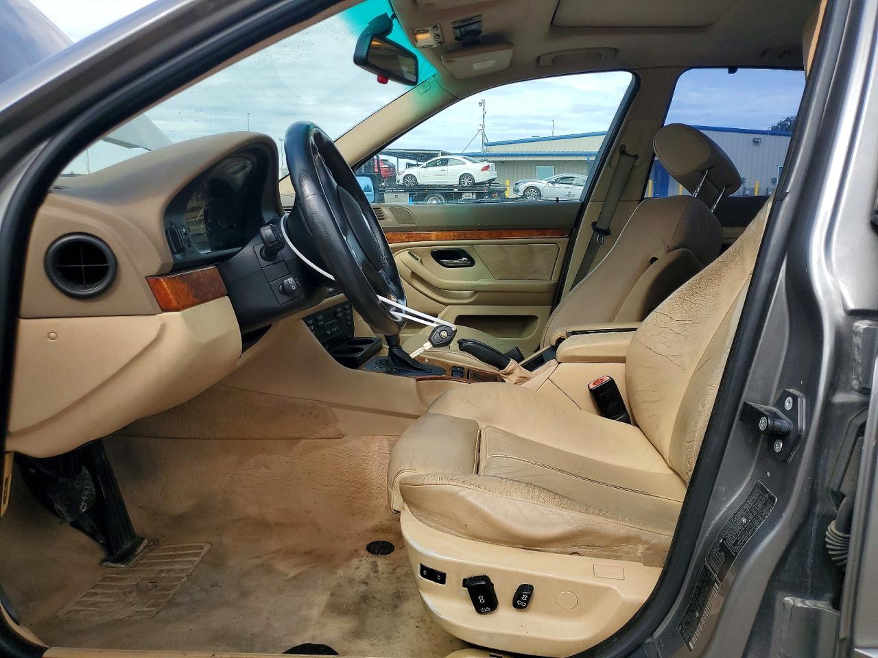 2002 Bmw 525 I Automatic Gray vin: WBADT43402GZ98530