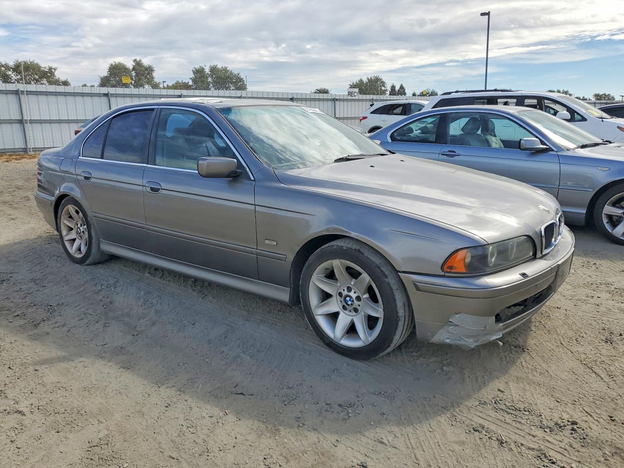 2002 Bmw 525 I Automatic Gray vin: WBADT43402GZ98530