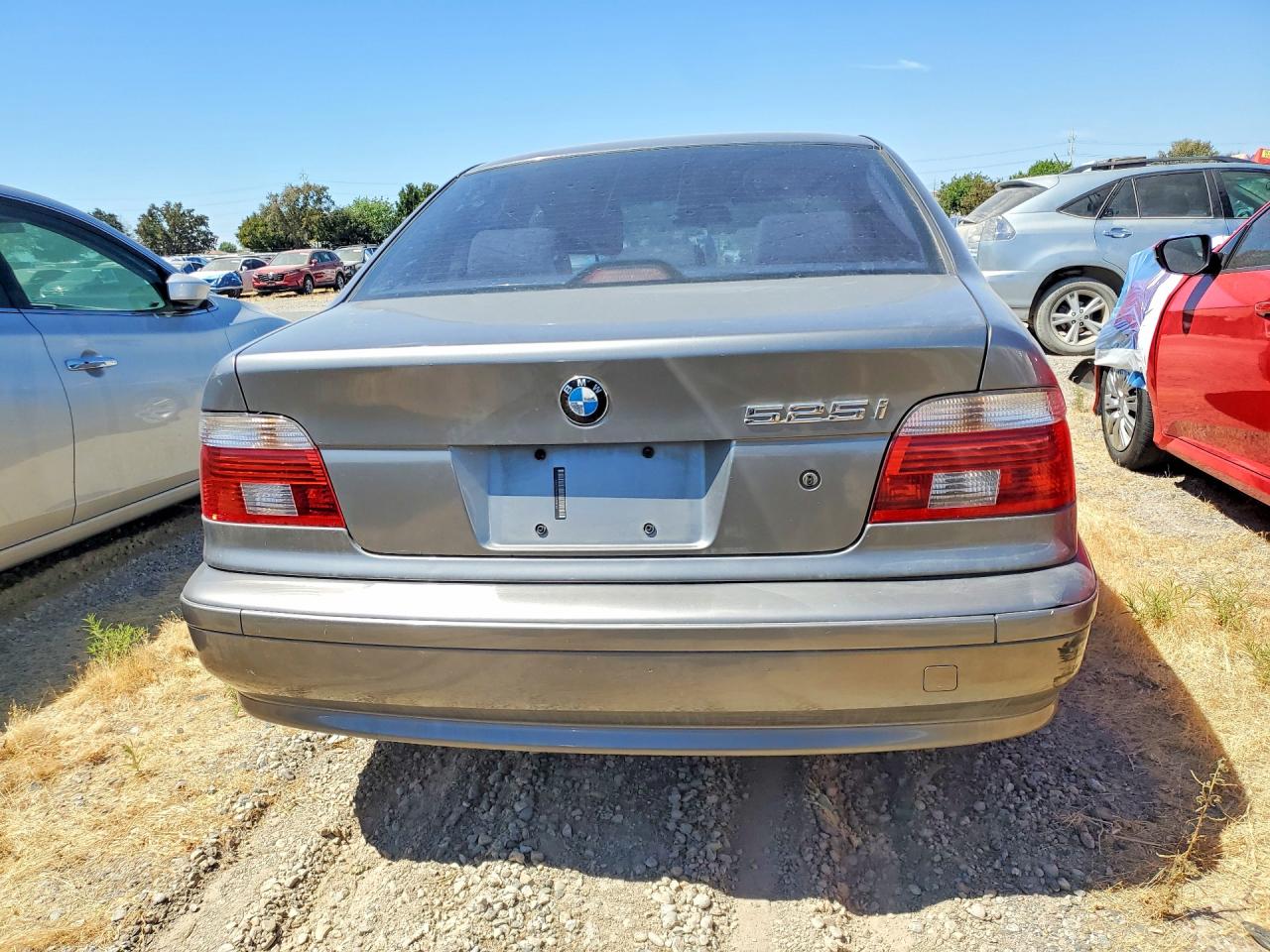 2002 Bmw 525 I Automatic Gray vin: WBADT43402GZ98530