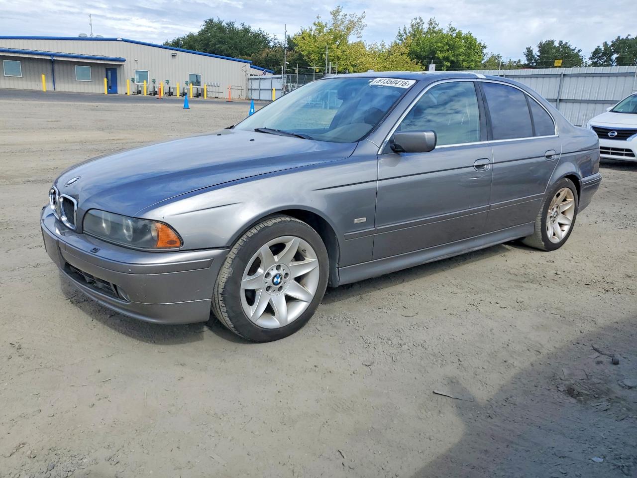 2002 Bmw 525 I Automatic Серый vin: WBADT43402GZ98530