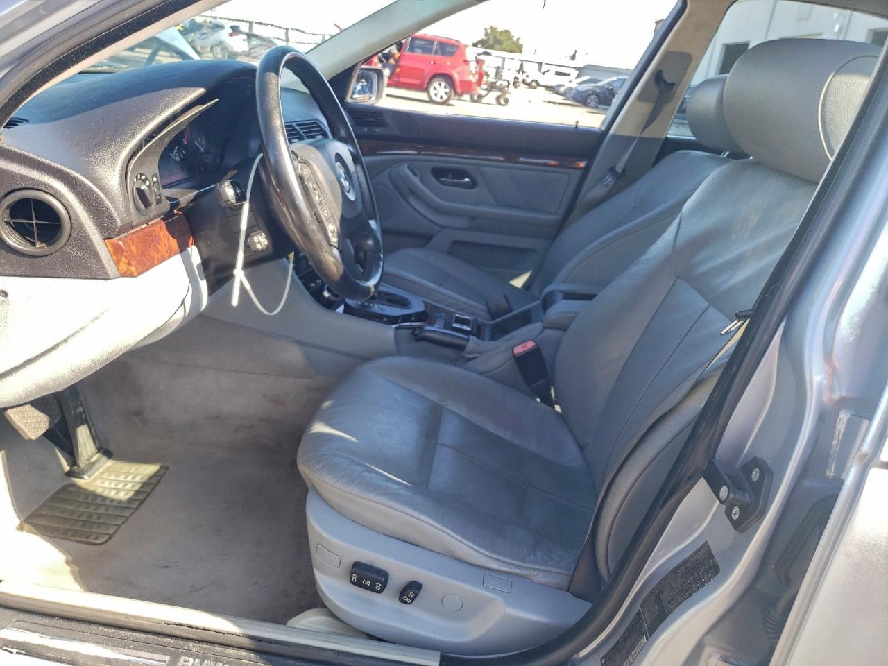 2003 Bmw 525 I Automatic Blue vin: WBADT43403GY98896
