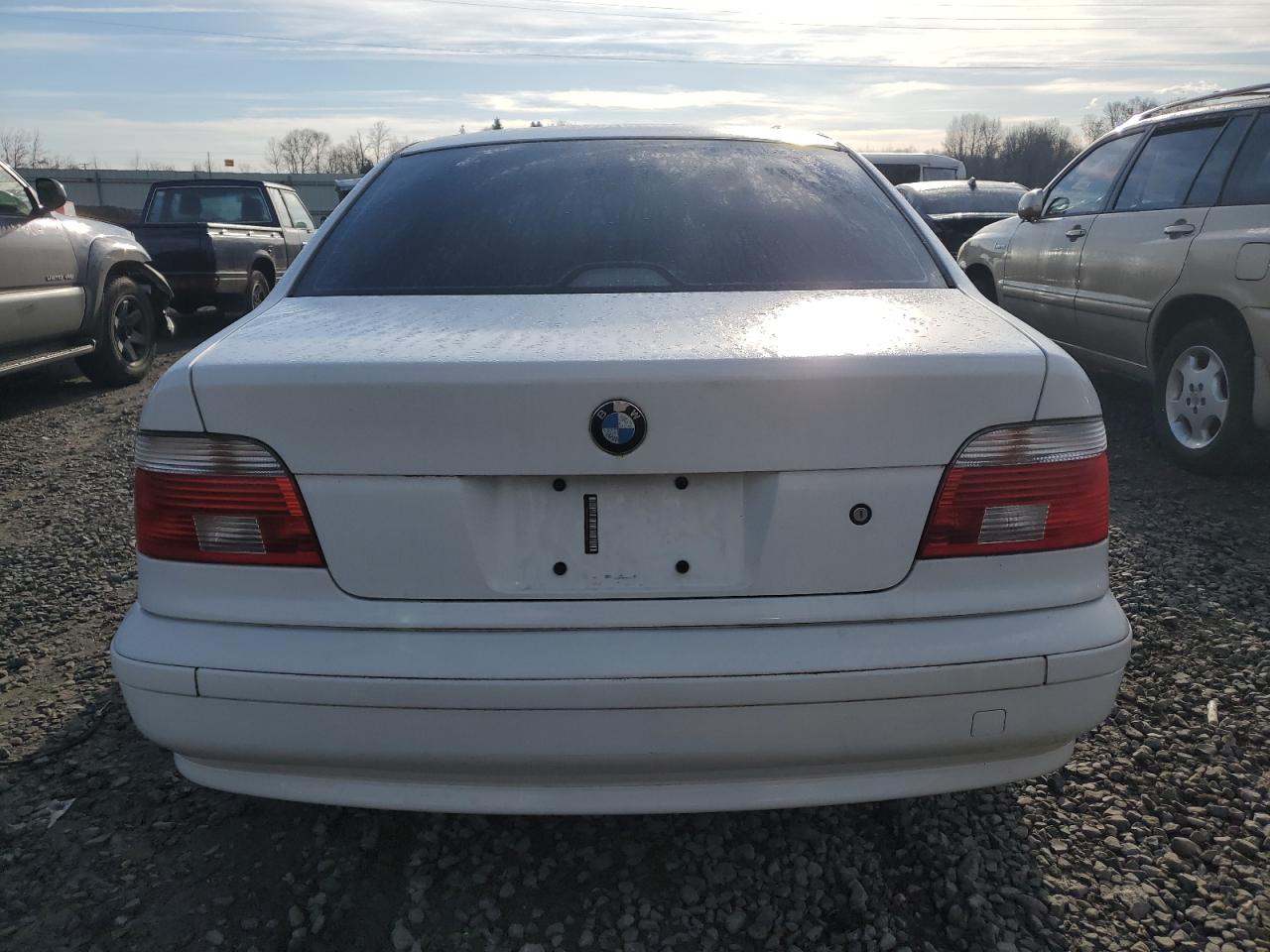 2002 Bmw 525 I Automatic Белый vin: WBADT43412GY44358