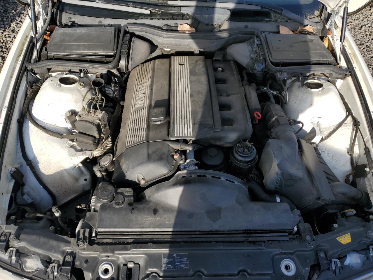 2002 Bmw 525 I Automatic Белый vin: WBADT43412GY44358