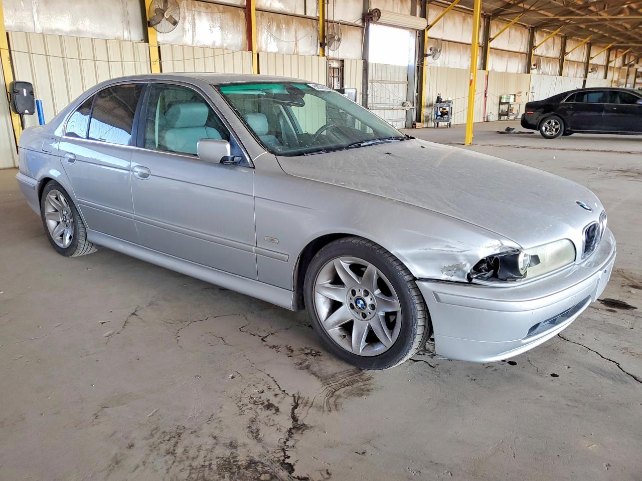 2003 Bmw 525 I Automatic Silver vin: WBADT43413G029708