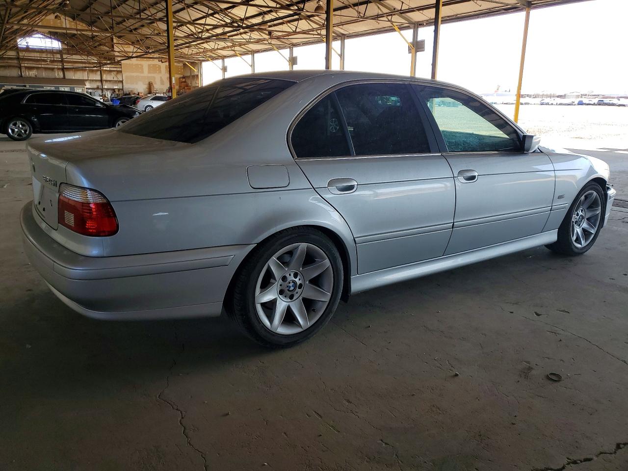 2003 Bmw 525 I Automatic Silver vin: WBADT43413G029708