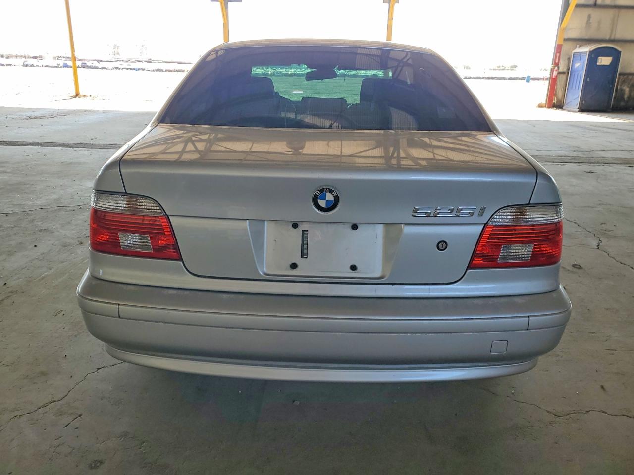 2003 Bmw 525 I Automatic Silver vin: WBADT43413G029708