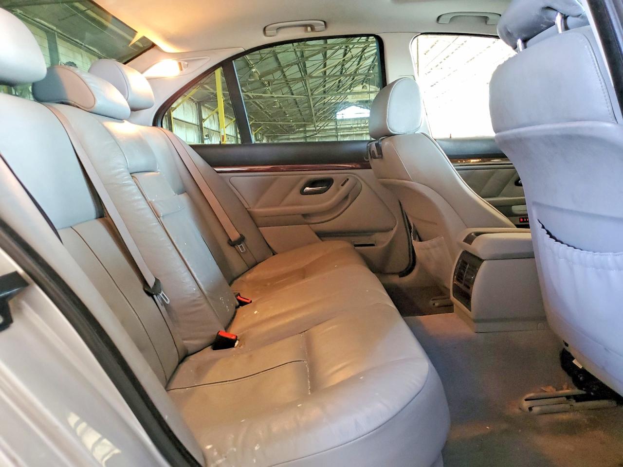 2003 Bmw 525 I Automatic Silver vin: WBADT43413G029708