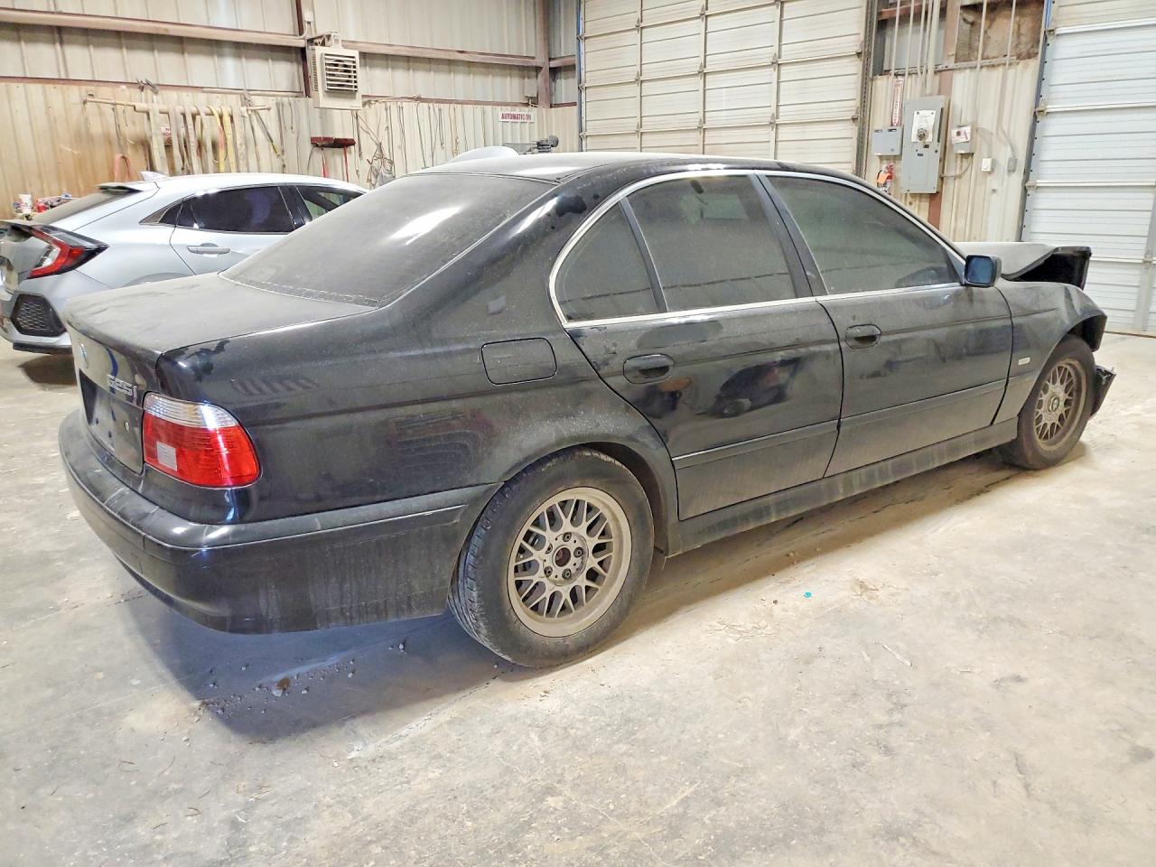 2001 Bmw 525 I Automatic Black vin: WBADT43421GF59234
