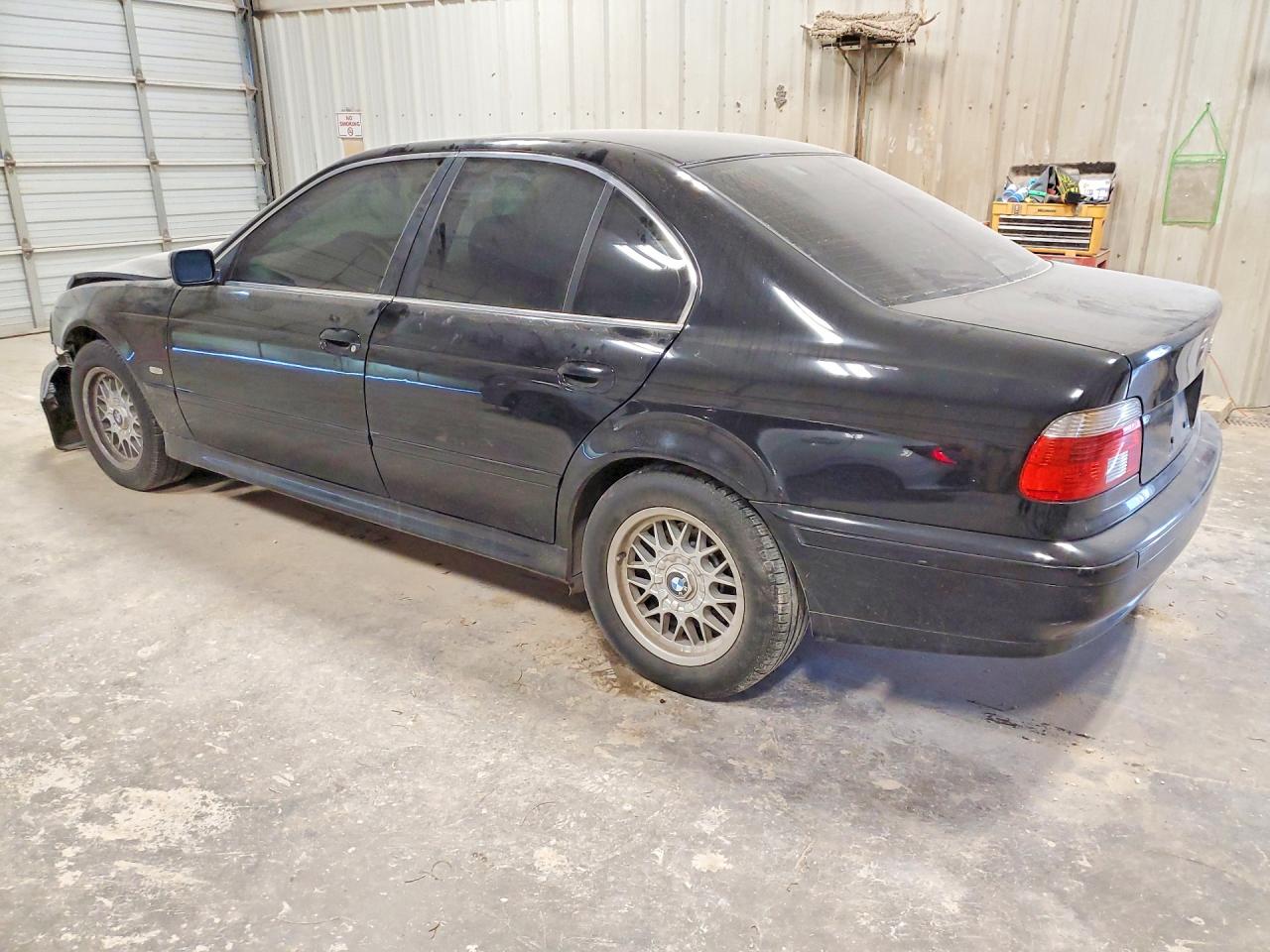 2001 Bmw 525 I Automatic Black vin: WBADT43421GF59234