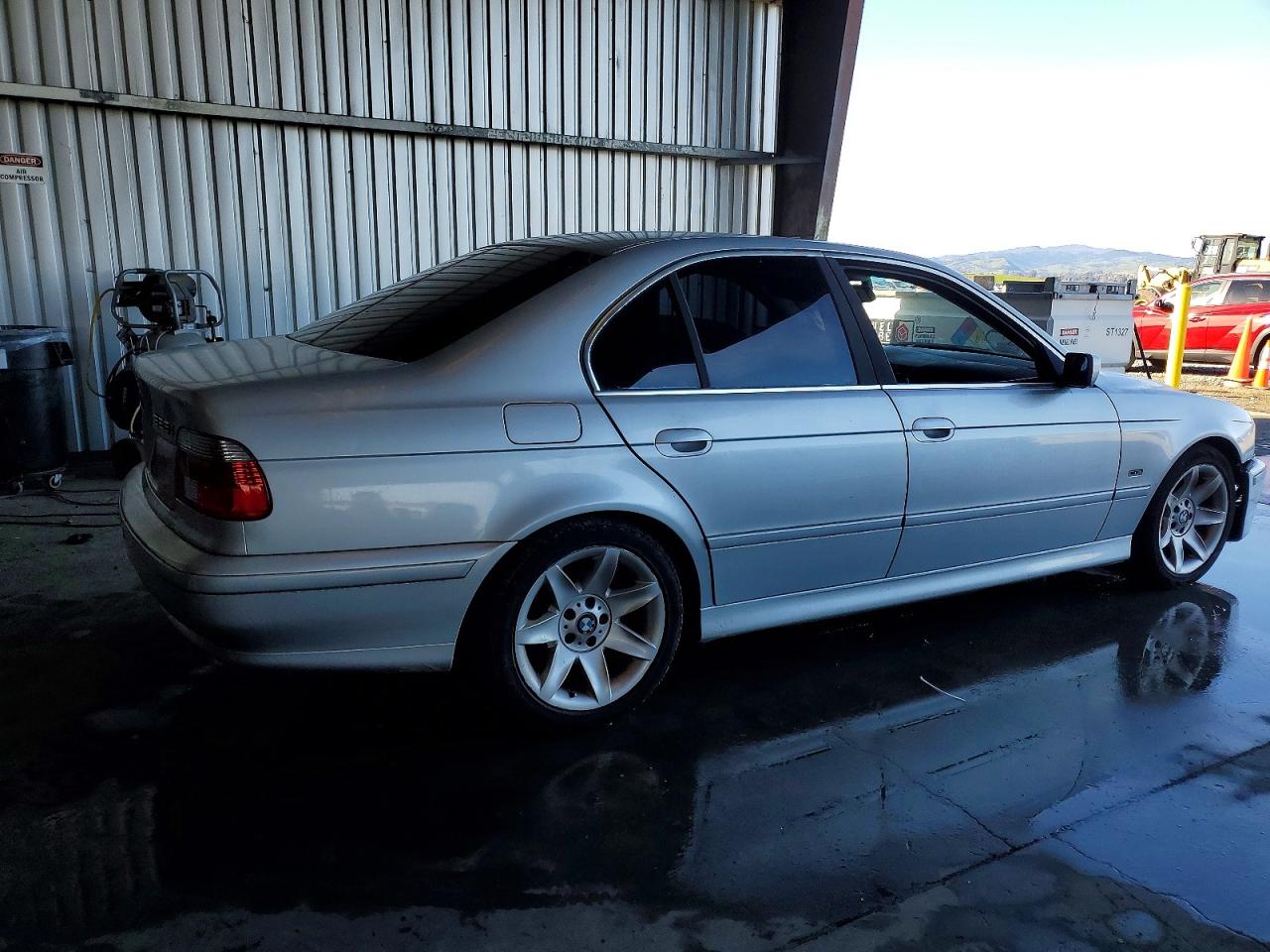 2002 Bmw 5 Series Silver vin: WBADT43422GY96825