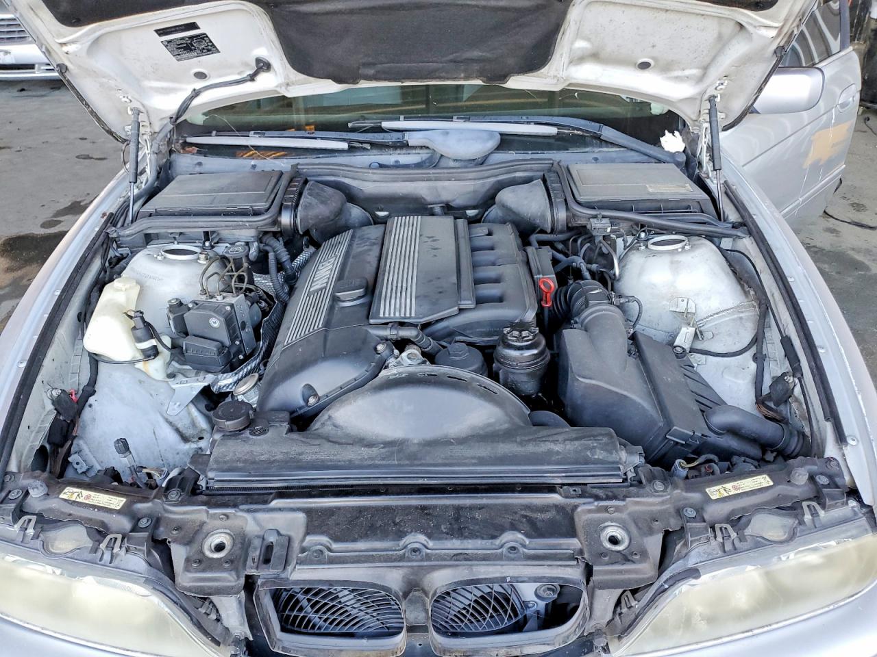 2002 Bmw 5 Series Silver vin: WBADT43422GY96825