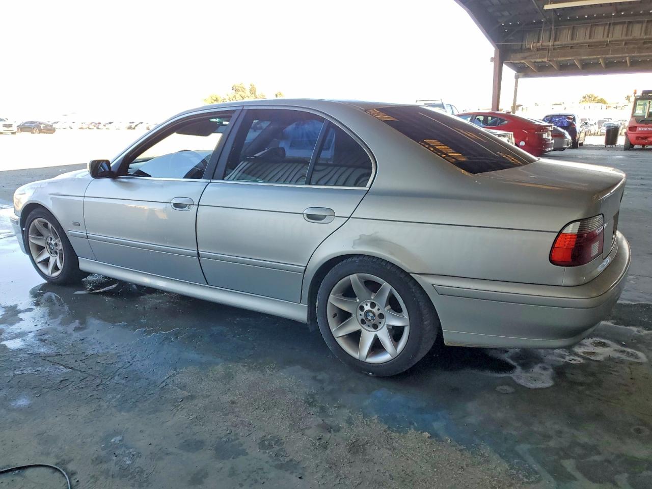 2002 Bmw 5 Series Silver vin: WBADT43422GY96825