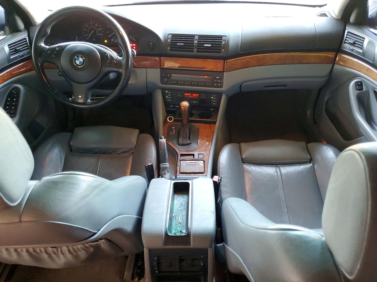 2002 Bmw 5 Series Silver vin: WBADT43422GY96825