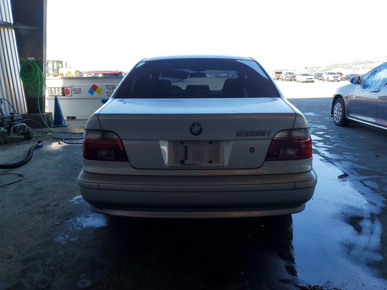 2002 Bmw 5 Series Silver vin: WBADT43422GY96825