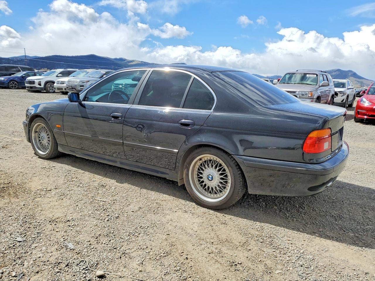 2001 Bmw 525 I Automatic Black vin: WBADT43431GX22339