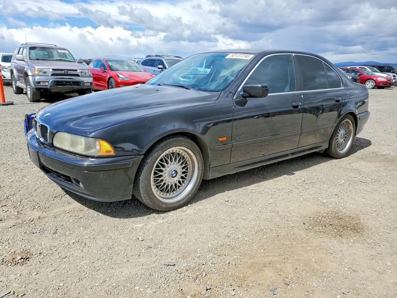 2001 Bmw 525 I Automatic Black vin: WBADT43431GX22339