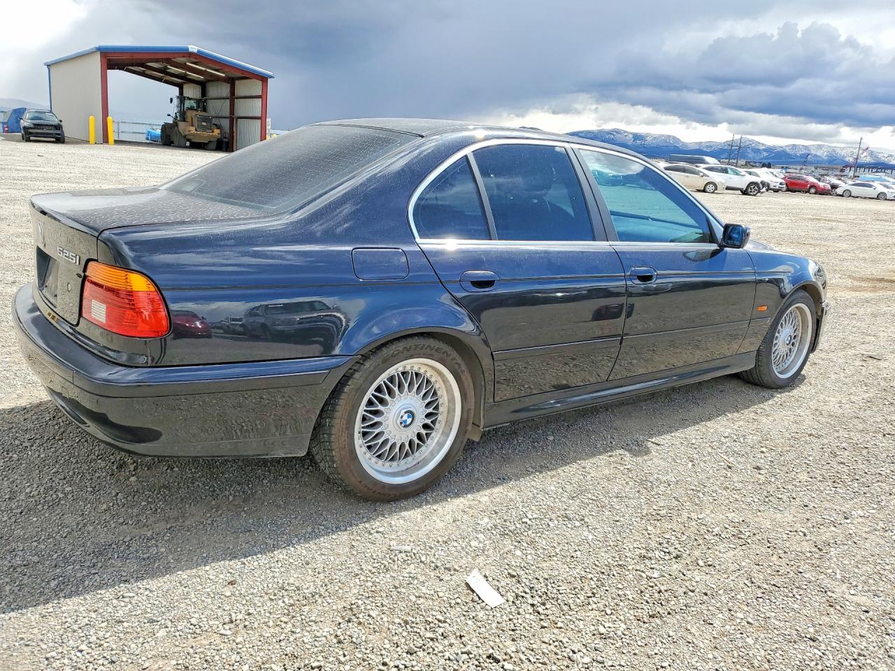 2001 Bmw 525 I Automatic Black vin: WBADT43431GX22339