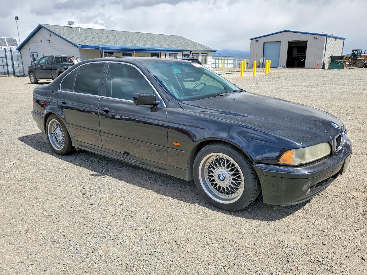 2001 Bmw 525 I Automatic Black vin: WBADT43431GX22339