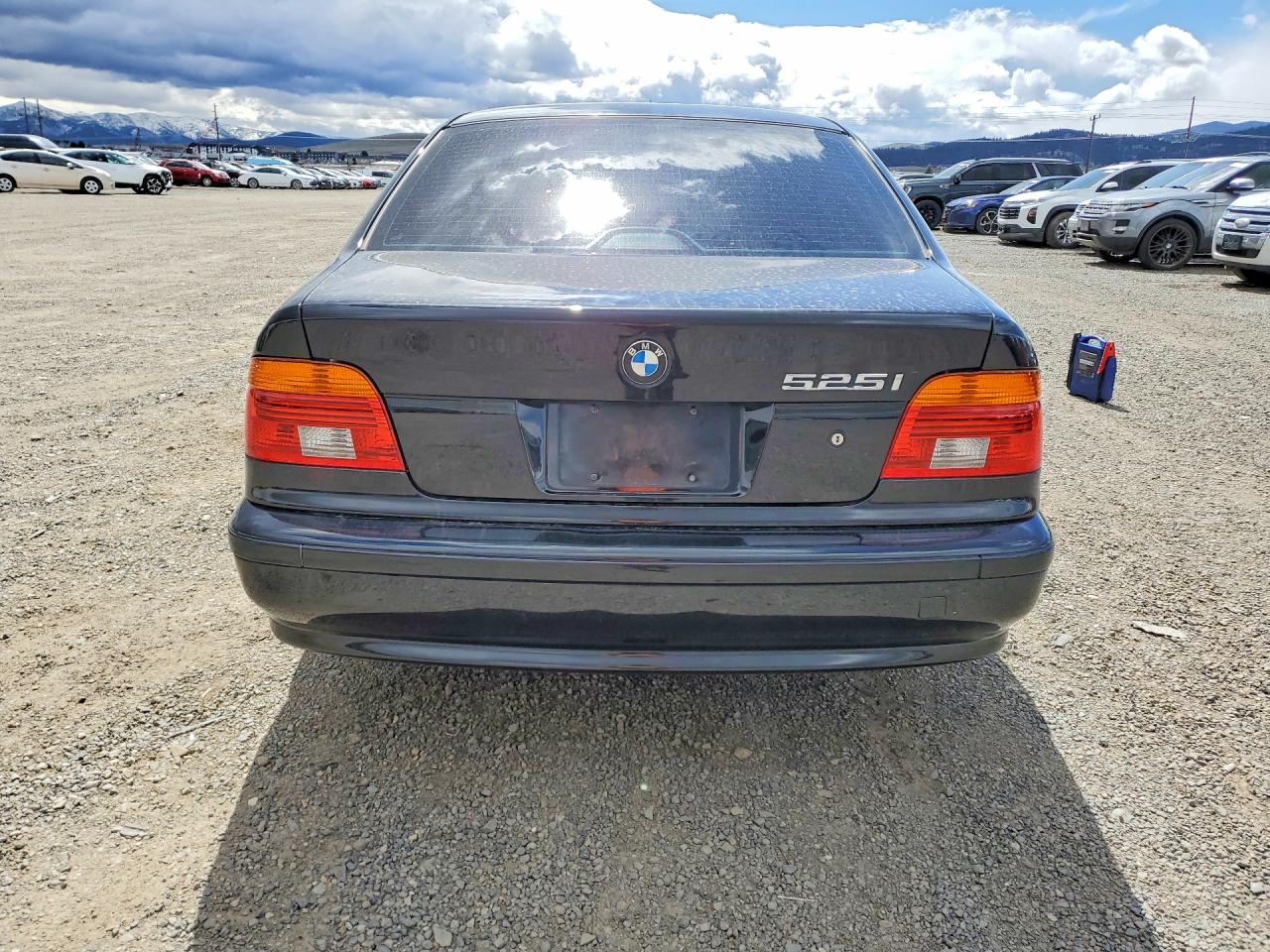 2001 Bmw 525 I Automatic Black vin: WBADT43431GX22339