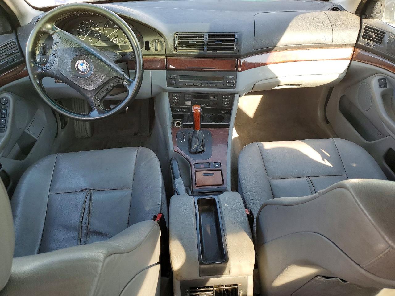 2003 Bmw 525 I Automatic Gray vin: WBADT43433G027409