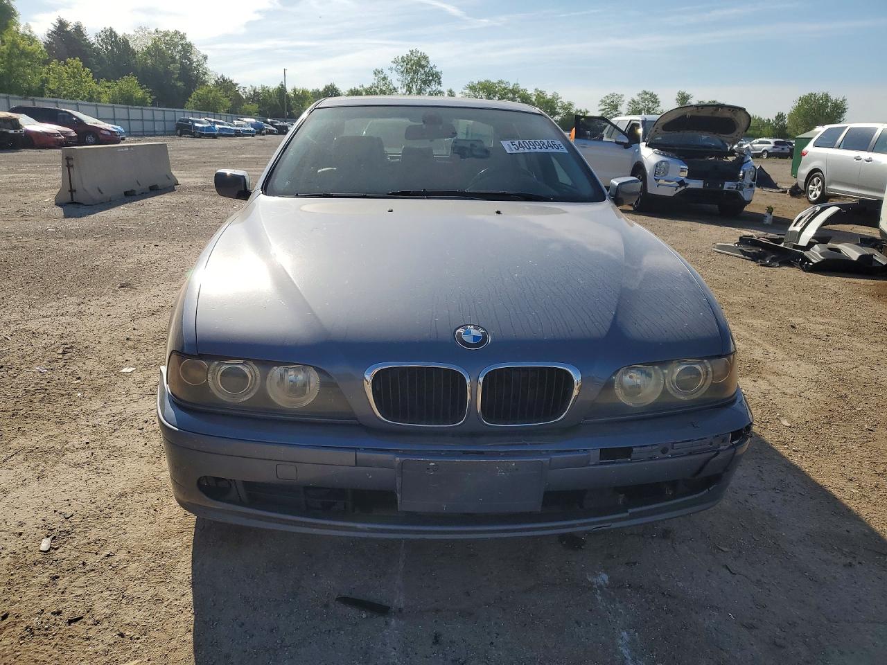 2003 Bmw 525 I Automatic Gray vin: WBADT43433G027409
