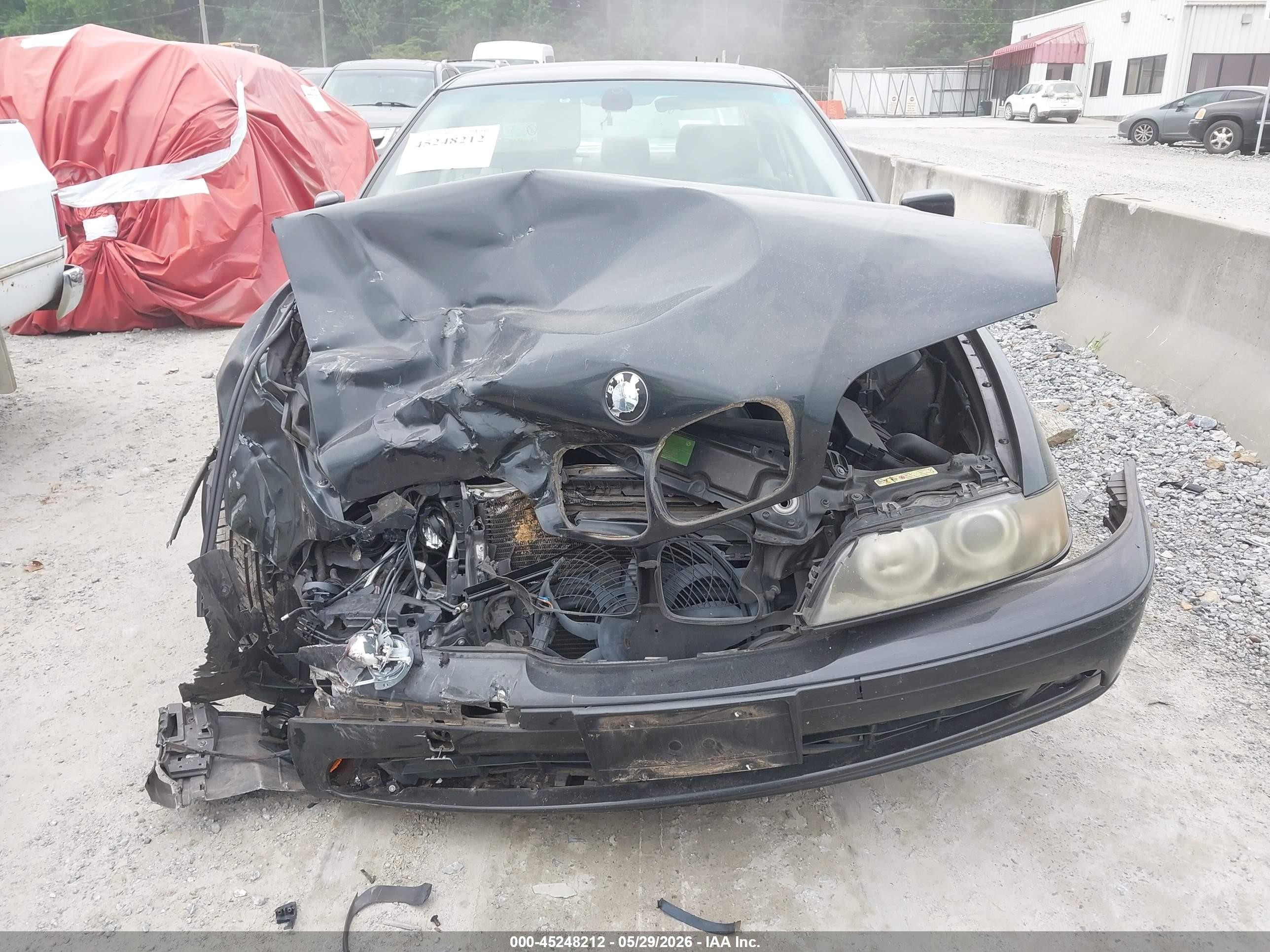2003 Bmw 525ia   Черный vin: WBADT43433G031086