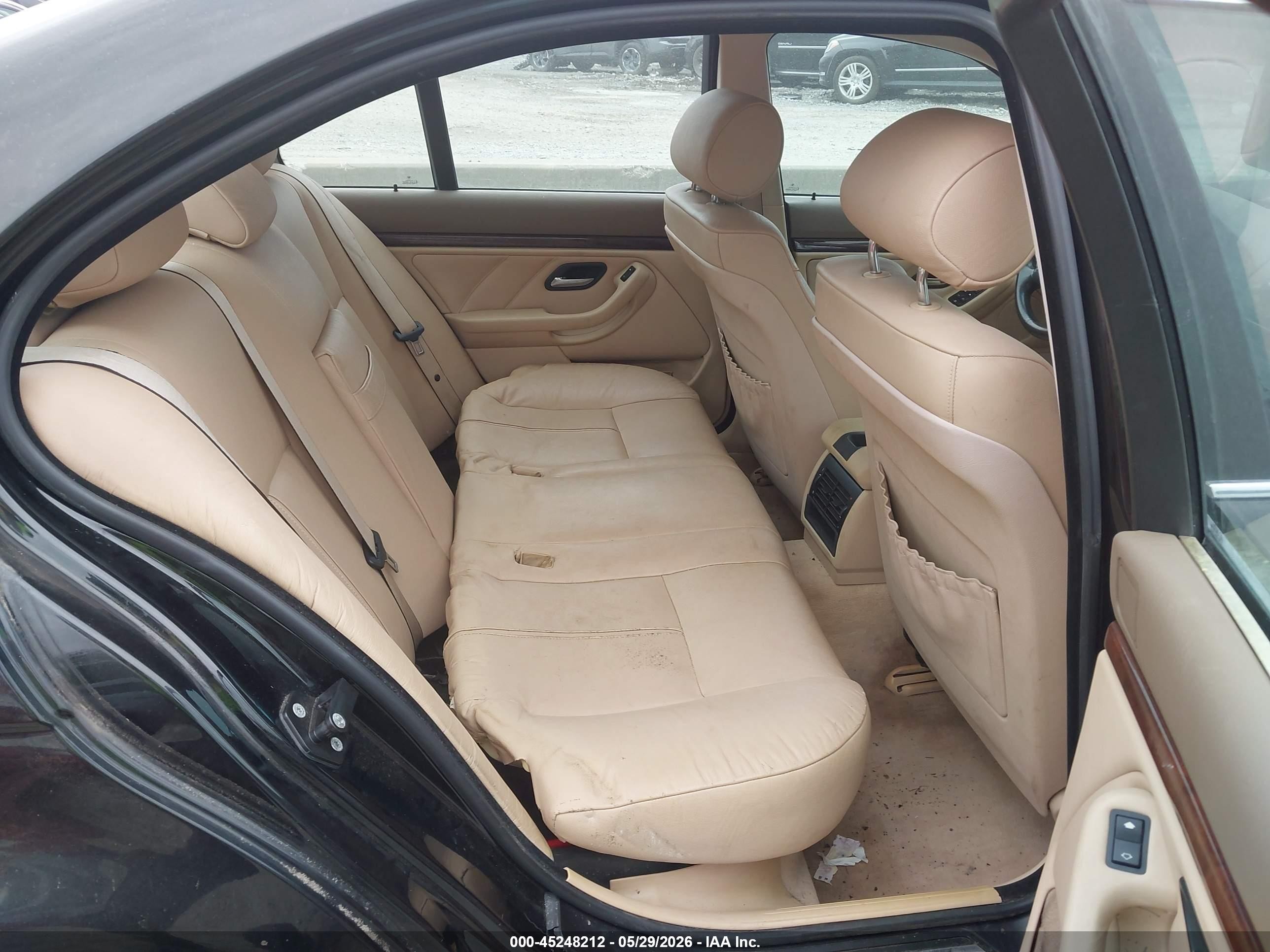 2003 Bmw 525ia   Черный vin: WBADT43433G031086