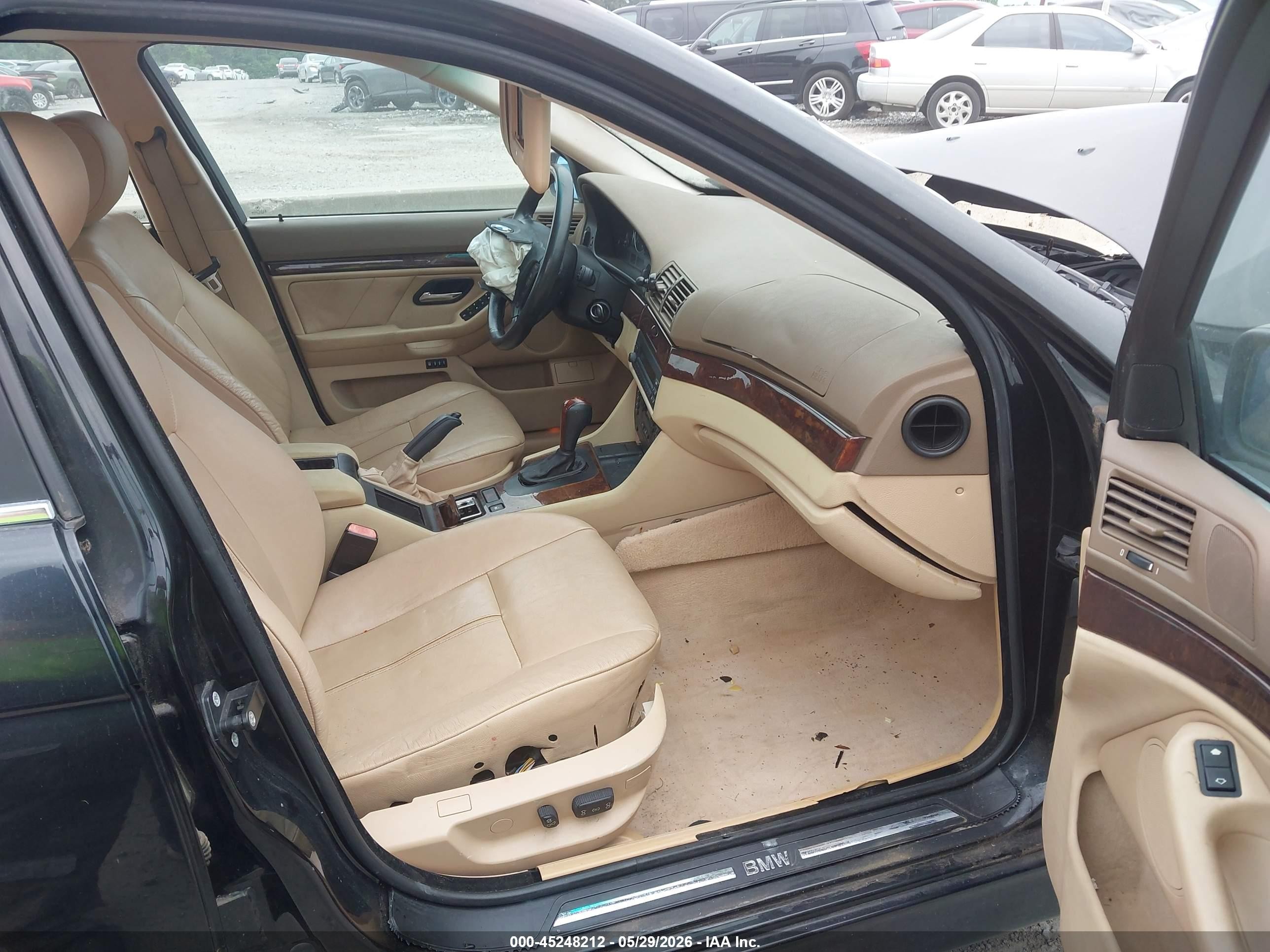 2003 Bmw 525ia   Черный vin: WBADT43433G031086
