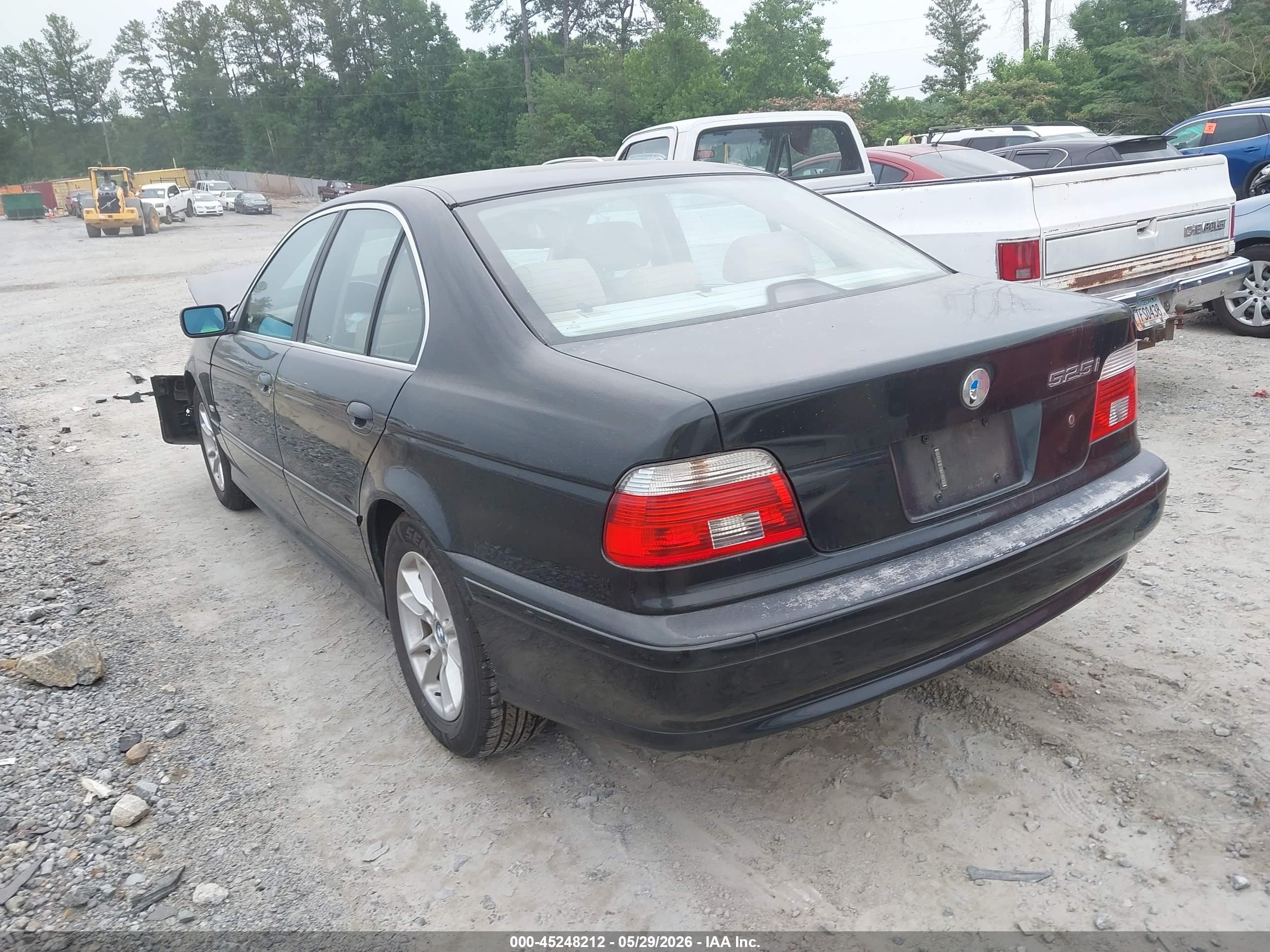 2003 Bmw 525ia   Черный vin: WBADT43433G031086