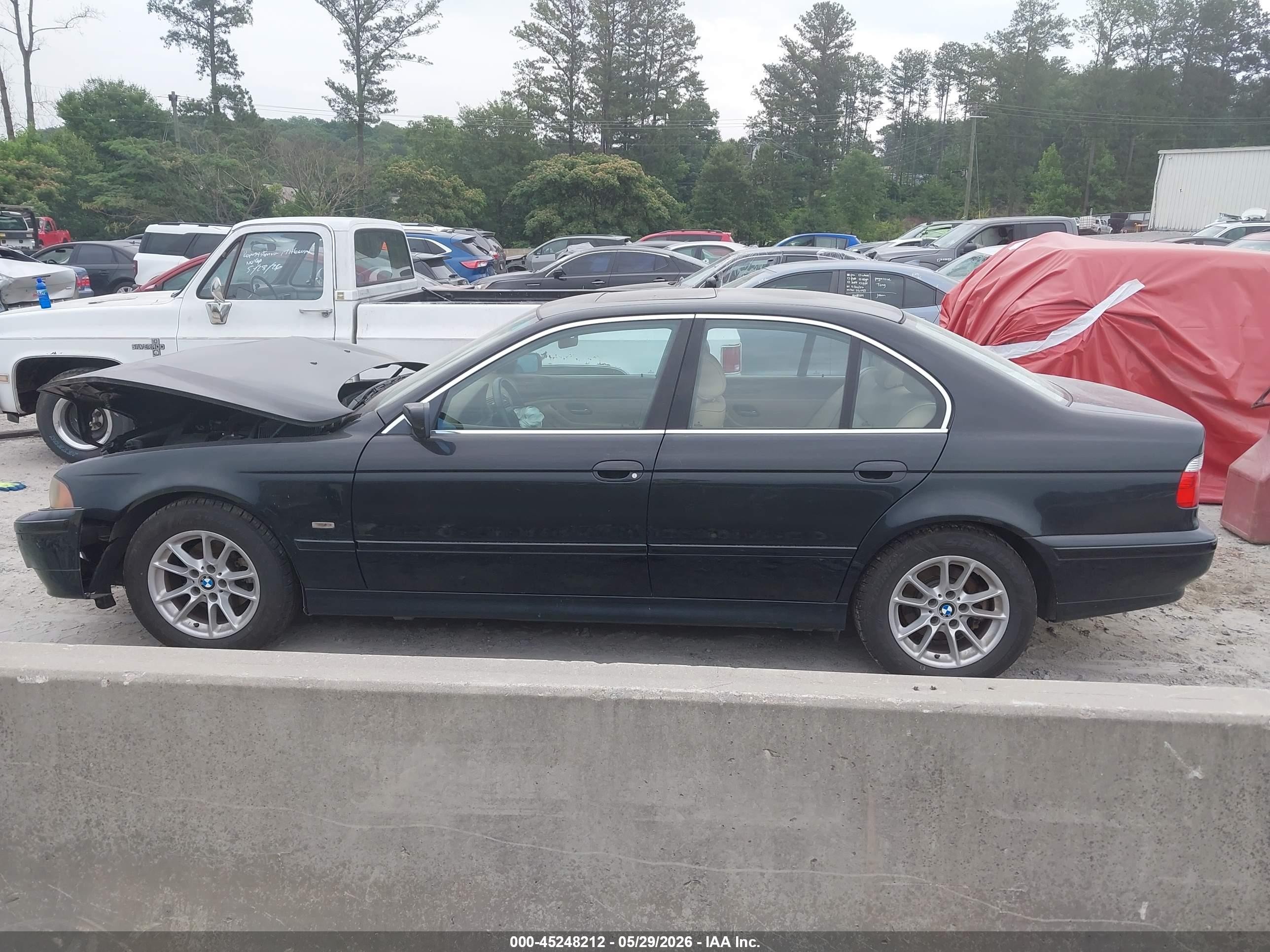 2003 Bmw 525ia   Черный vin: WBADT43433G031086