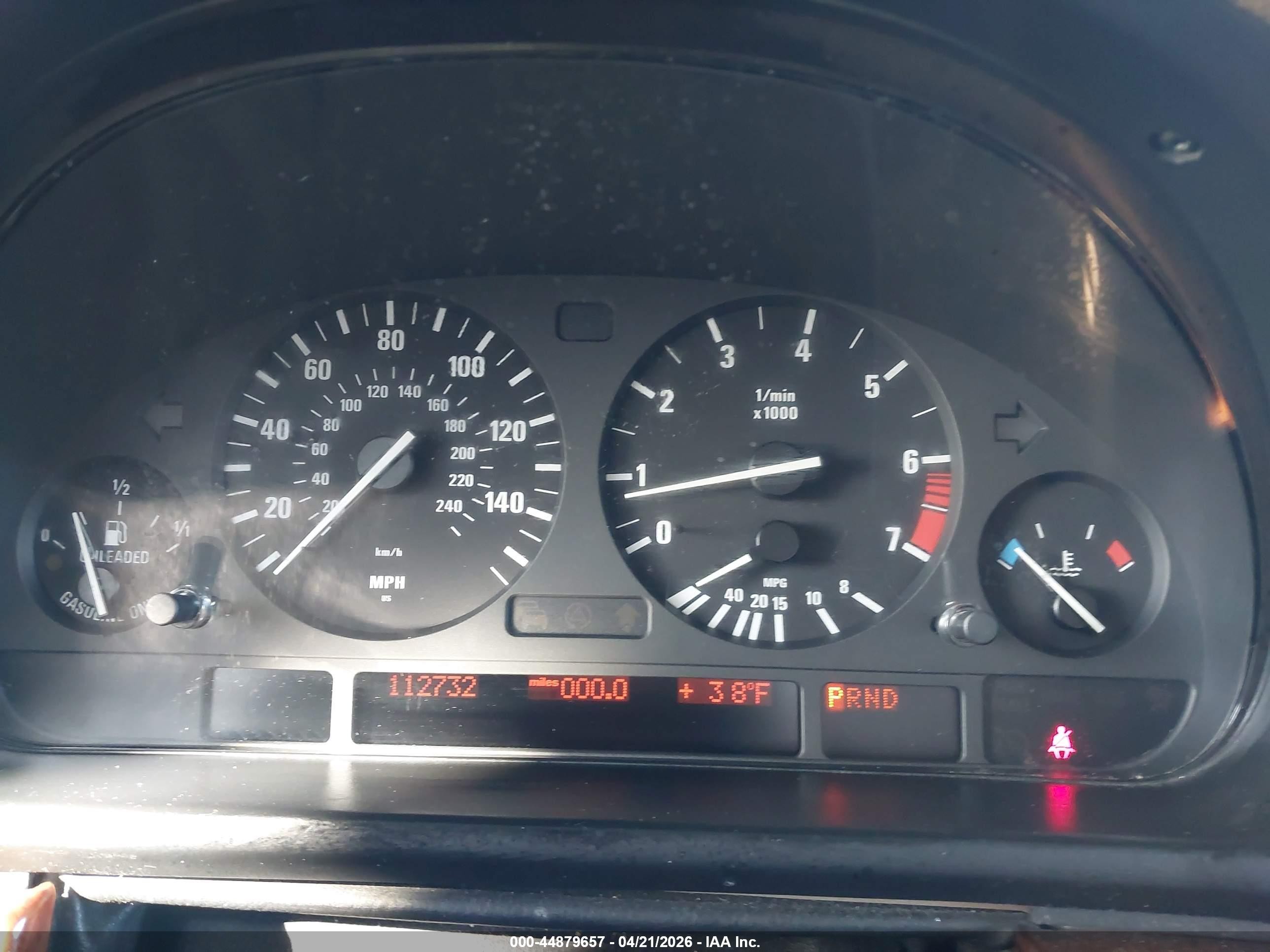 2002 Bmw 525ia Black vin: WBADT43442GY42507