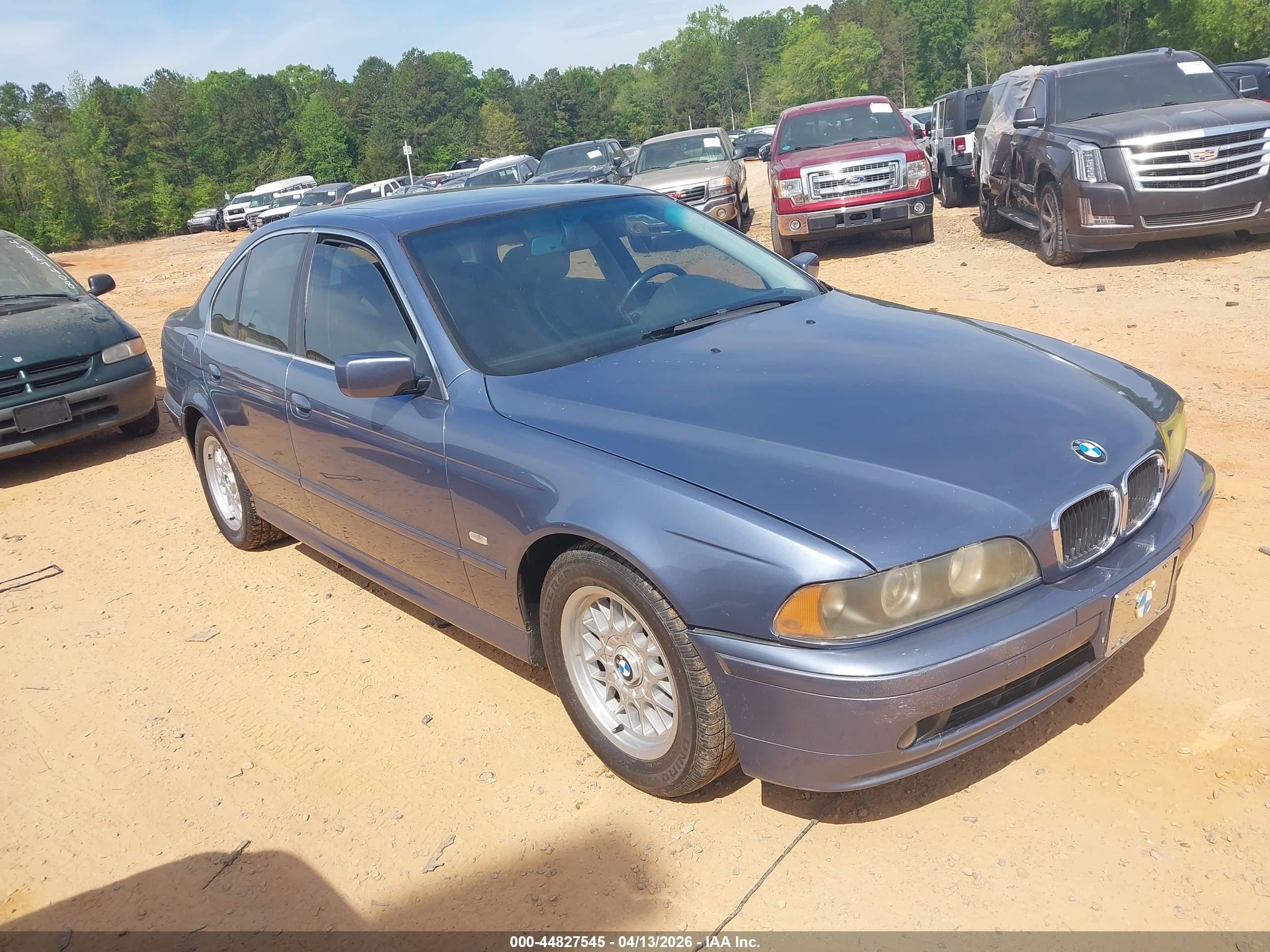 2002 Bmw 525ia   Light Blue vin: WBADT43442GZ98112