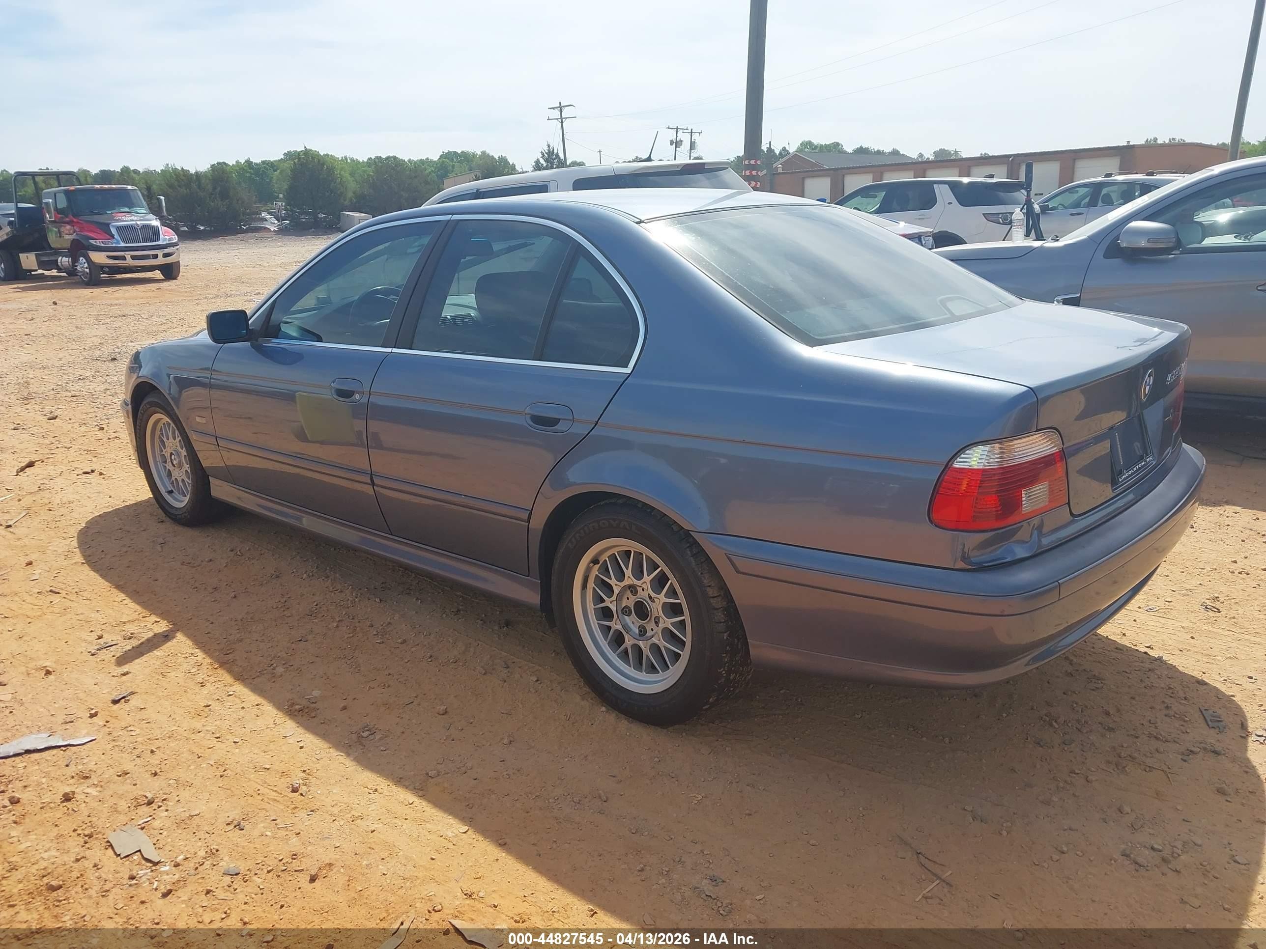 2002 Bmw 525ia   Light Blue vin: WBADT43442GZ98112