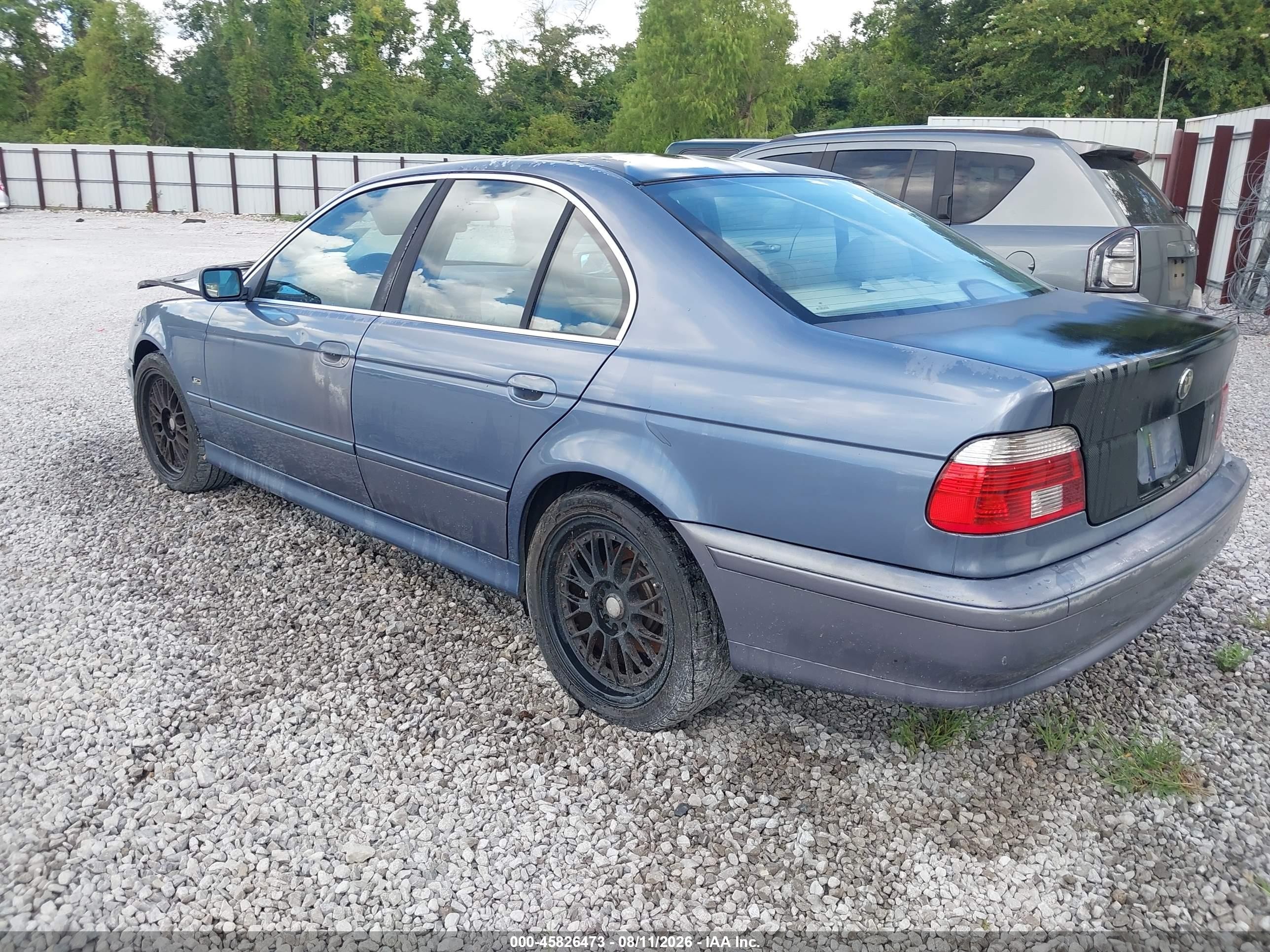 2003 Bmw 525ia   Синий vin: WBADT43443G028259