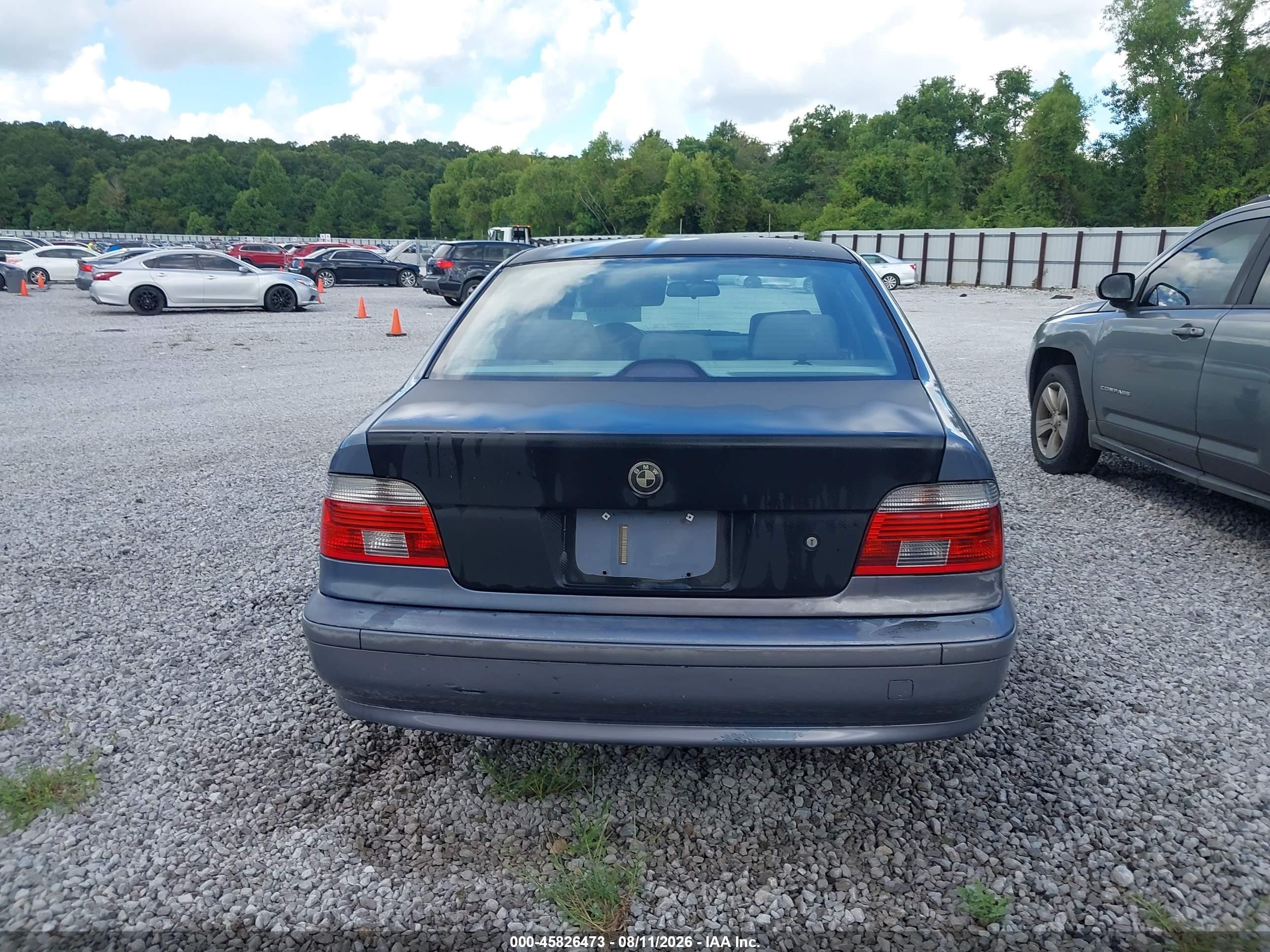 2003 Bmw 525ia   Синий vin: WBADT43443G028259