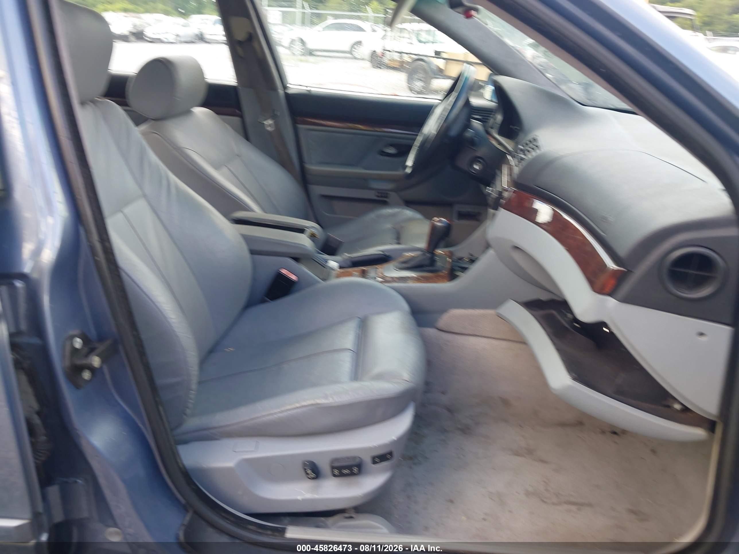 2003 Bmw 525ia   Синий vin: WBADT43443G028259