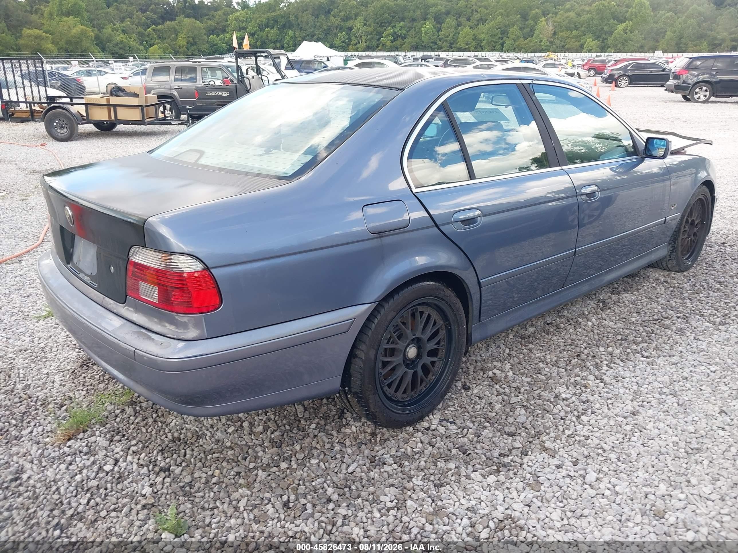 2003 Bmw 525ia   Синий vin: WBADT43443G028259