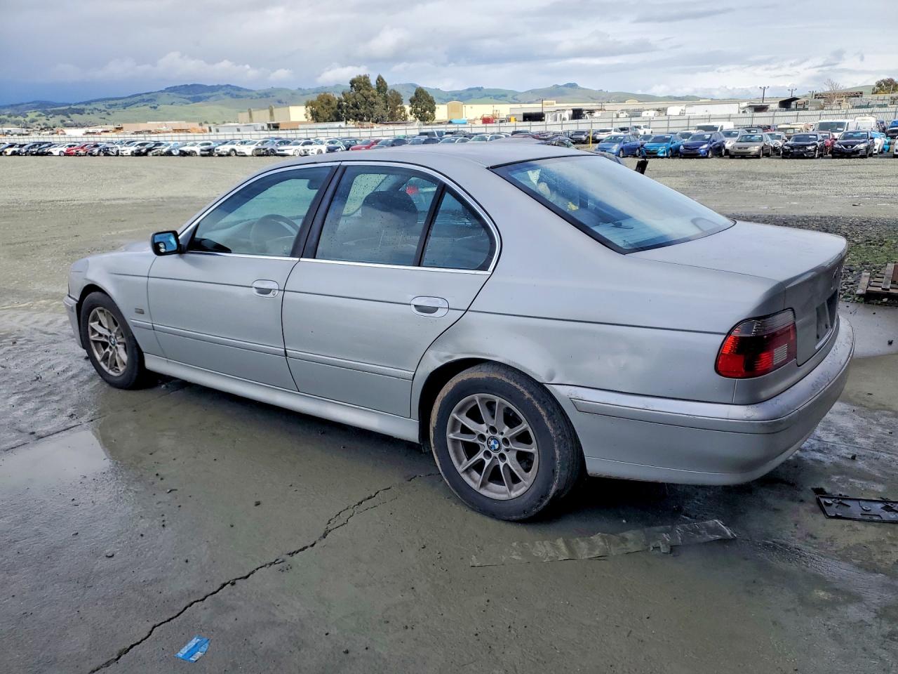 2003 Bmw 525 I Automatic Silver vin: WBADT43443G035096