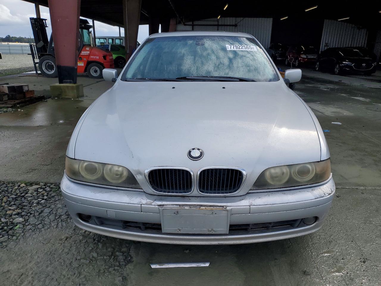 2003 Bmw 525 I Automatic Silver vin: WBADT43443G035096