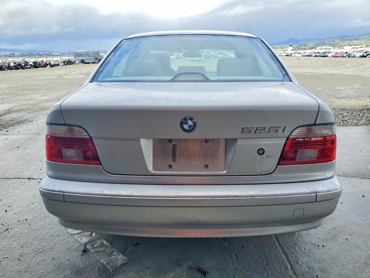 2003 Bmw 525 I Automatic Silver vin: WBADT43443G035096