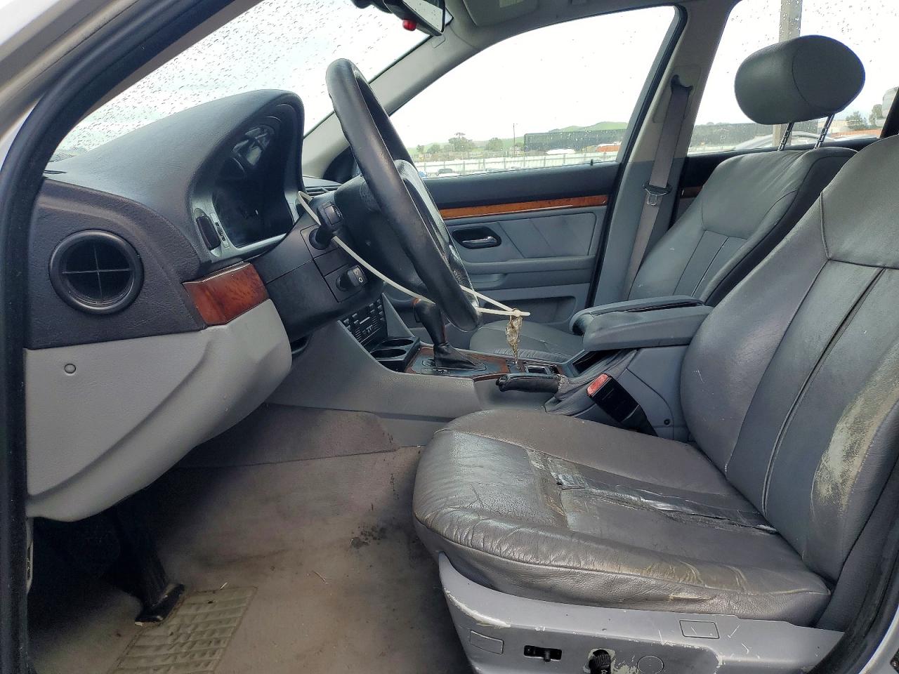 2003 Bmw 525 I Automatic Silver vin: WBADT43443G035096