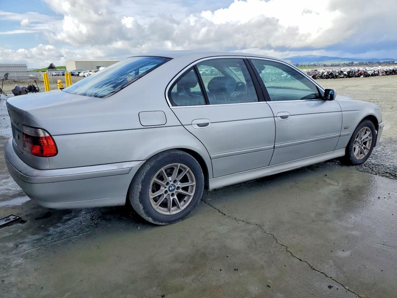 2003 Bmw 525 I Automatic Silver vin: WBADT43443G035096