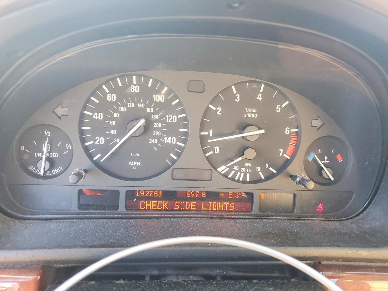 2003 Bmw 525 I Automatic Tan vin: WBADT43453G027153