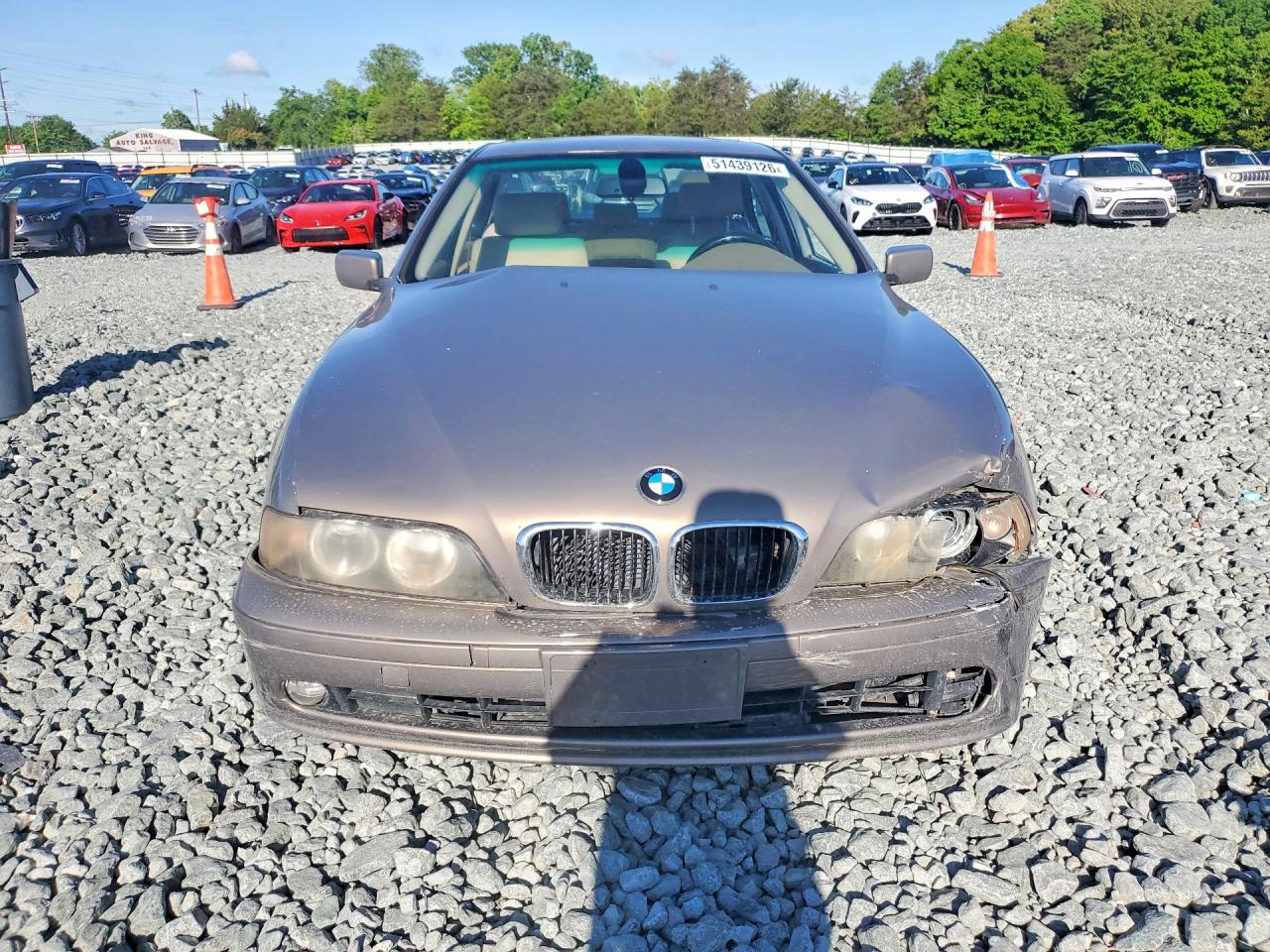 2003 Bmw 525 I Automatic Tan vin: WBADT43453G027153