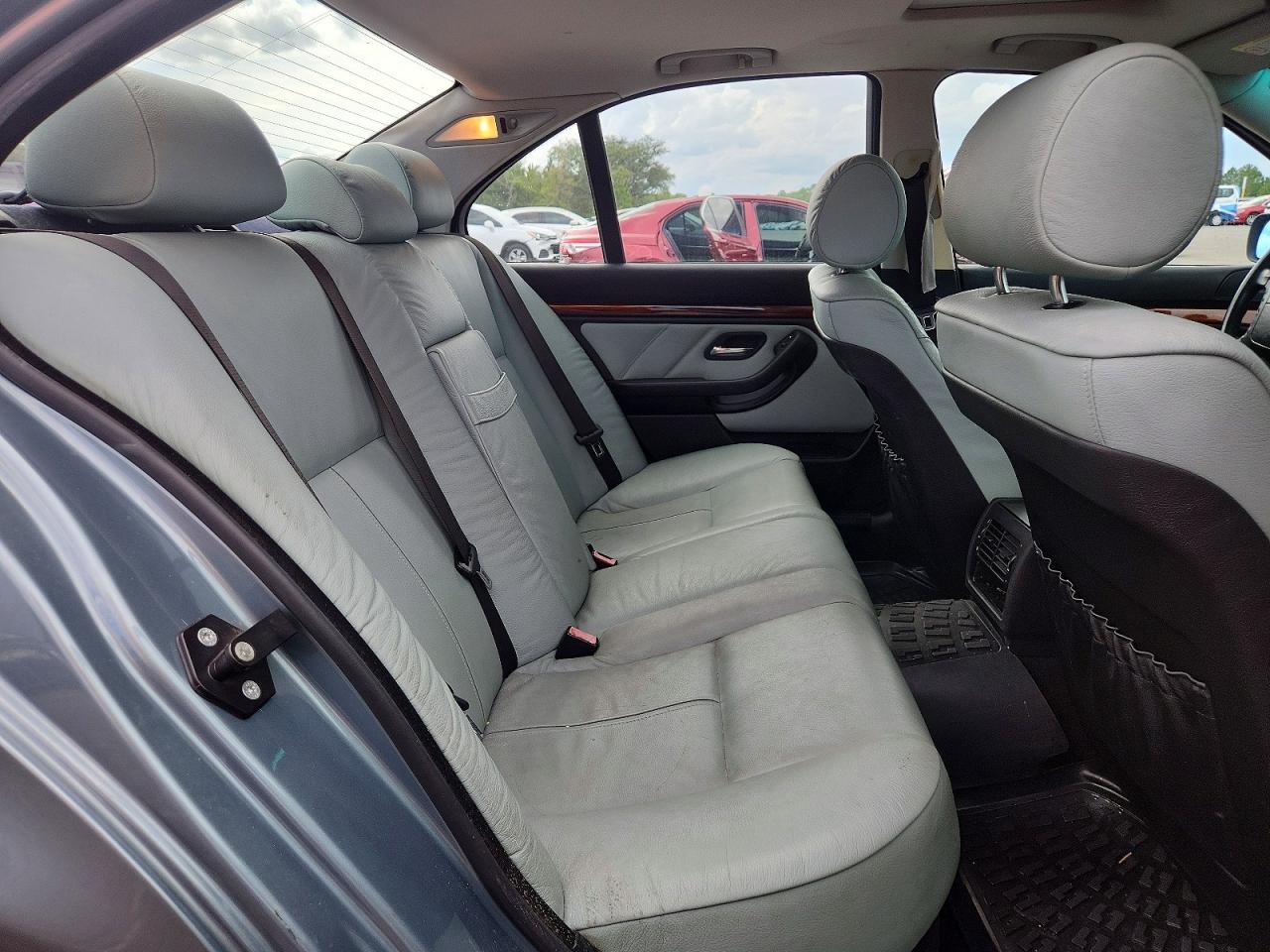 2001 Bmw 525 I Automatic Turquoise vin: WBADT43461GX26241