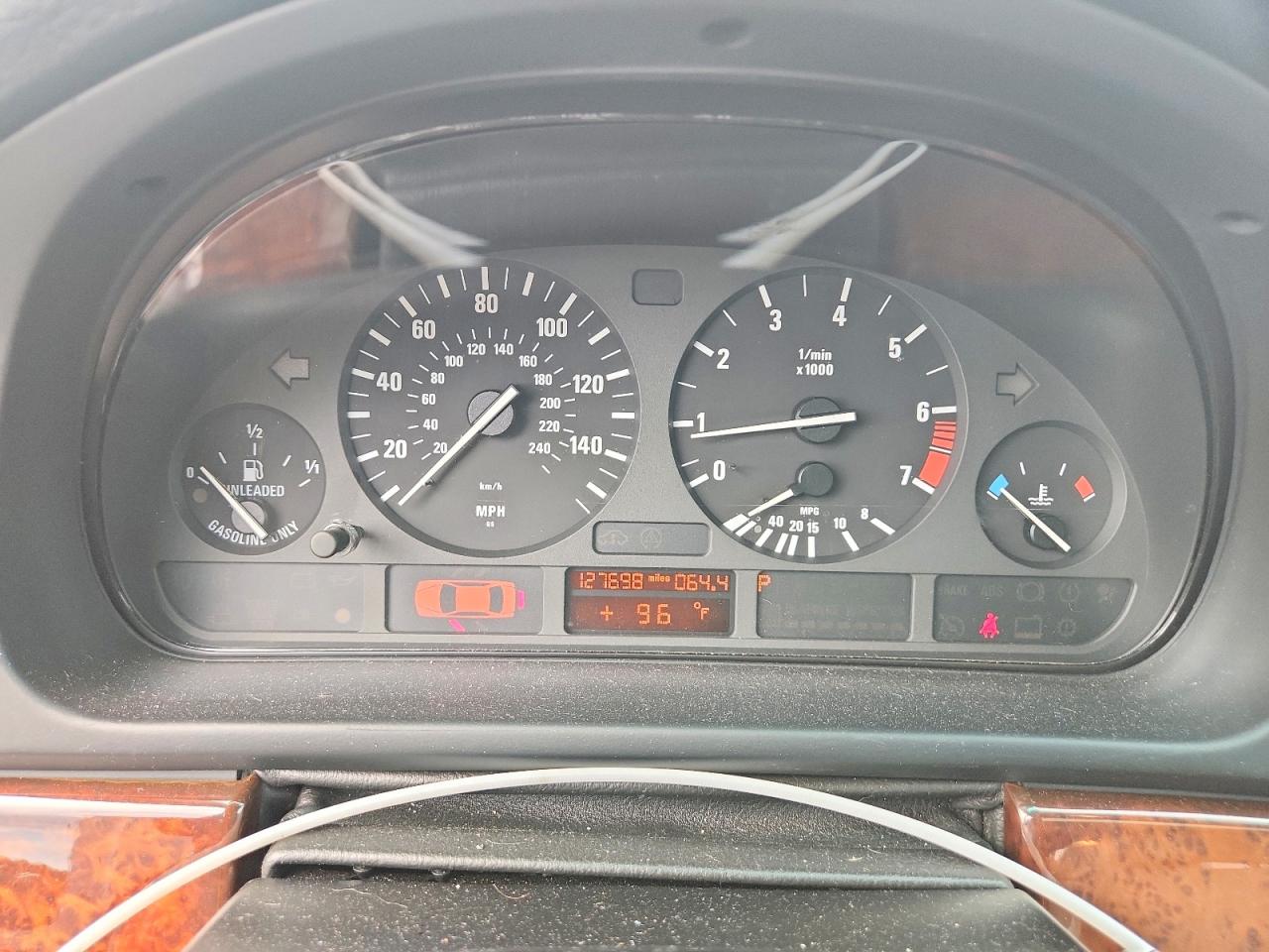 2001 Bmw 525 I Automatic Turquoise vin: WBADT43461GX26241