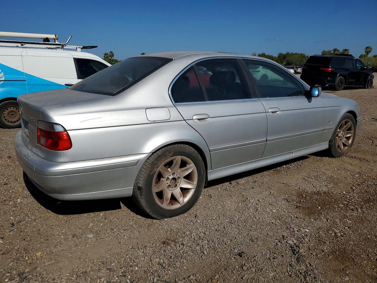 2002 Bmw 525 I Automatic Серебряный vin: WBADT43462GY42671