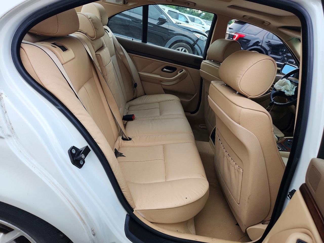 2003 Bmw 525 I Automatic White vin: WBADT43463G025900