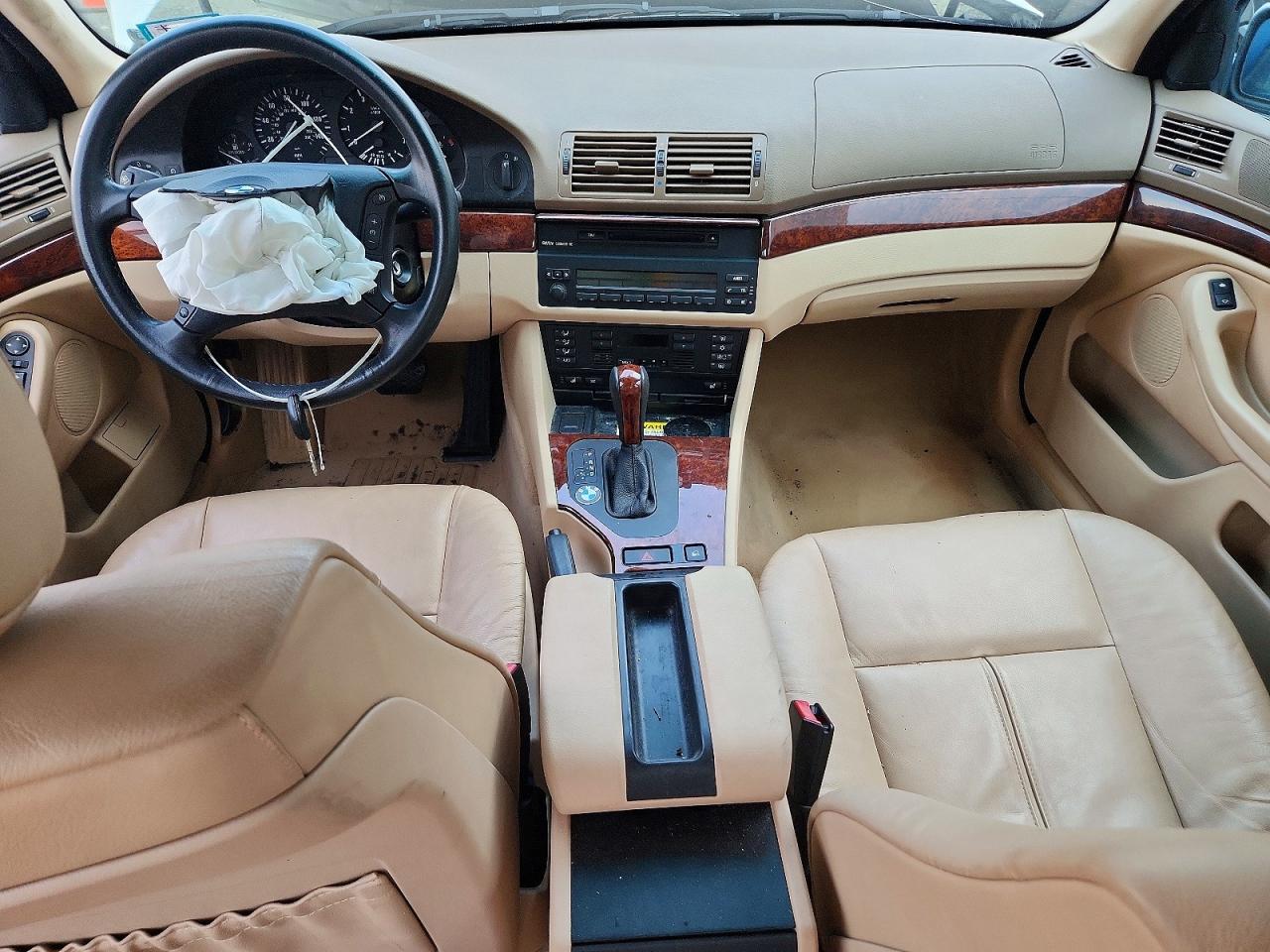 2003 Bmw 525 I Automatic White vin: WBADT43463G025900