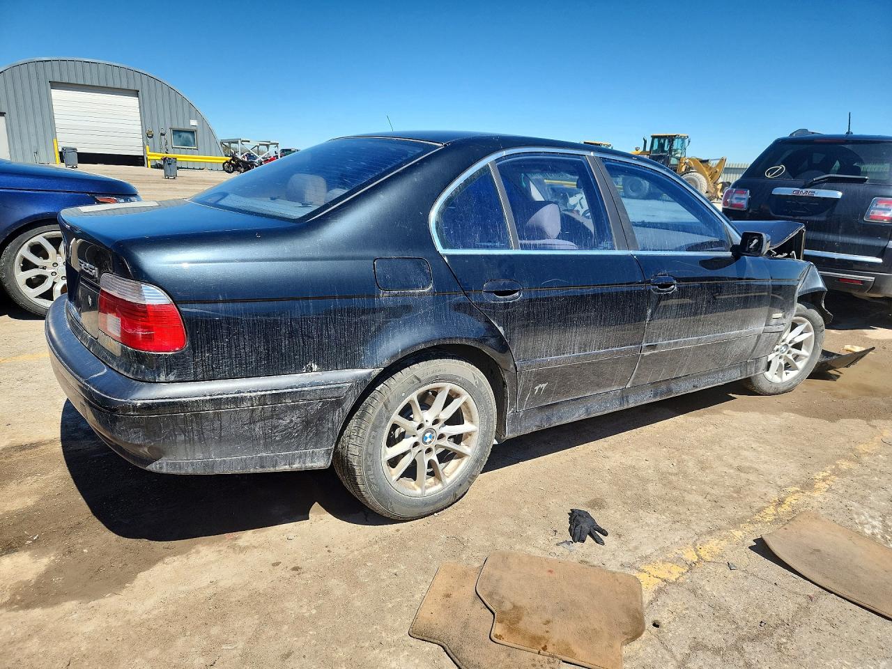 2003 Bmw 525 I Automatic Black vin: WBADT43463G026299